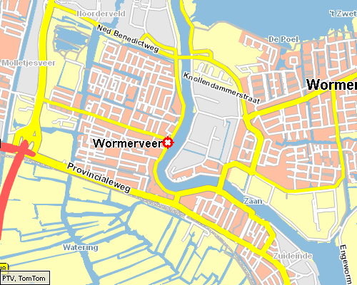 kaart wormerveer